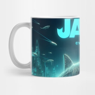 Unleash Oceanic Dread: Dive into Shark-Inspired Thrills with our Jaws-Inspired Collection! Mug